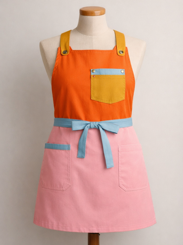 Blocked Design Aprons